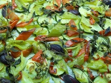 Ratatouille vom Blech... - Rezept - Bild Nr. 6