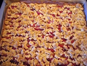 Kikis Pflaumenkuchen mit Quark-Öl-Teig - Rezept