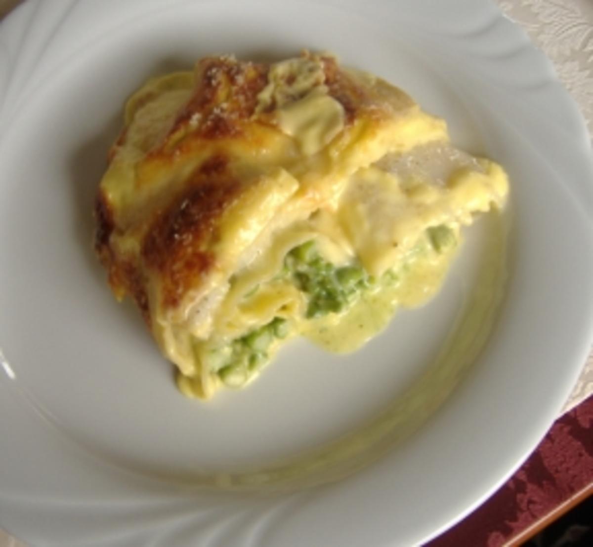 Lasagne mit Spargel und Schollenfilet - Rezept - kochbar.de