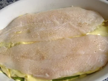 Lasagne mit Spargel und Schollenfilet - Rezept - Bild Nr. 4