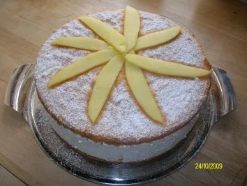 Rezept: Mango-Käsesahnetorte Bild Nr. 2 Mango-Käsesahnetorte - Rezept - Bild Nr. 2