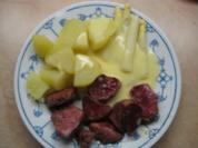 Zunge mit Spargel und Kartoffeln - Rezept