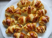 Schinken-Käse-Hörnchen - Rezept