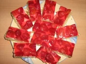 Erdbeerkuchen vom Blech - Rezept