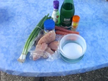 Rezept: Hähnchenbrustfilet in weißer Sauce Bild Nr. 2 Hähnchenbrustfilet in weißer Sauce - Rezept - Bild Nr. 2