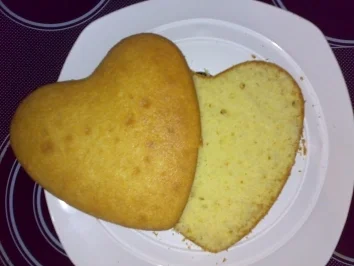 ** Kuchen & Co. ** Bisquit-Herz - Rezept - Bild Nr. 3