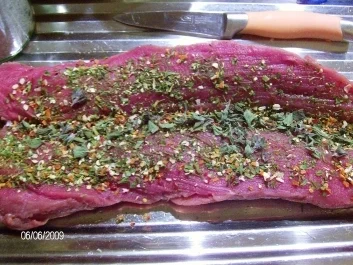 Bunt gefüllte Kräuterlende - Rezept - Bild Nr. 2