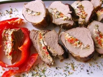 Bunt gefüllte Kräuterlende - Rezept - Bild Nr. 6