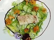 Rezept: Wildfanghecht mit marinierten Gurken und Pfifferlingen Wildfanghecht mit marinierten Gurken und Pfifferlingen - Rezept