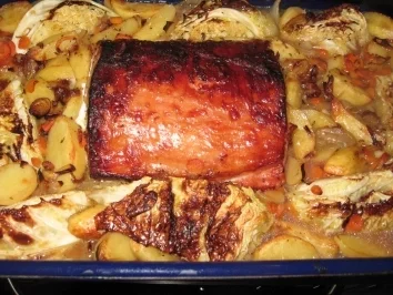 Rezept: Kasseler-Pfanne "Europa" Bild Nr. 4 Kasseler-Pfanne "Europa" - Rezept - Bild Nr. 4