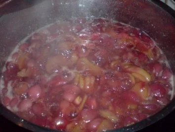 Rhabarber-Süßkirsch-Konfitüre - Rezept - Bild Nr. 12