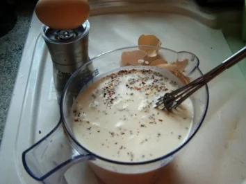 Huhn in Eiermilch gebacken - Rezept - Bild Nr. 4