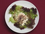 Ziegenkäse auf knackigen Salaten - Rezept