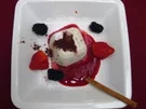 Coeur a la Creme mit Schokolade - Rezept