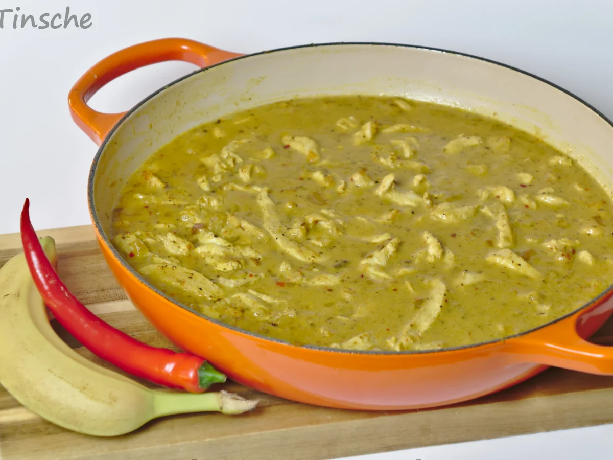 Bananen-Hähnchen-Curry - Rezept - Bild Nr. 13643
