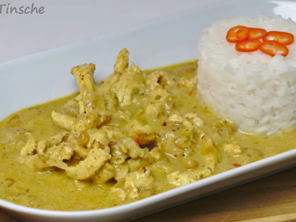 Bananen-Hähnchen-Curry - Rezept - Bild Nr. 13647
