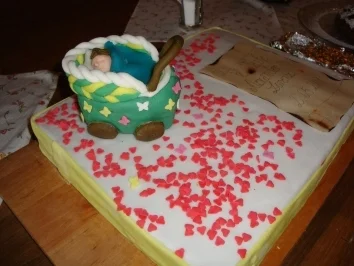 Rezept: Tauftorte Bild Nr. 2 Tauftorte - Rezept - Bild Nr. 2