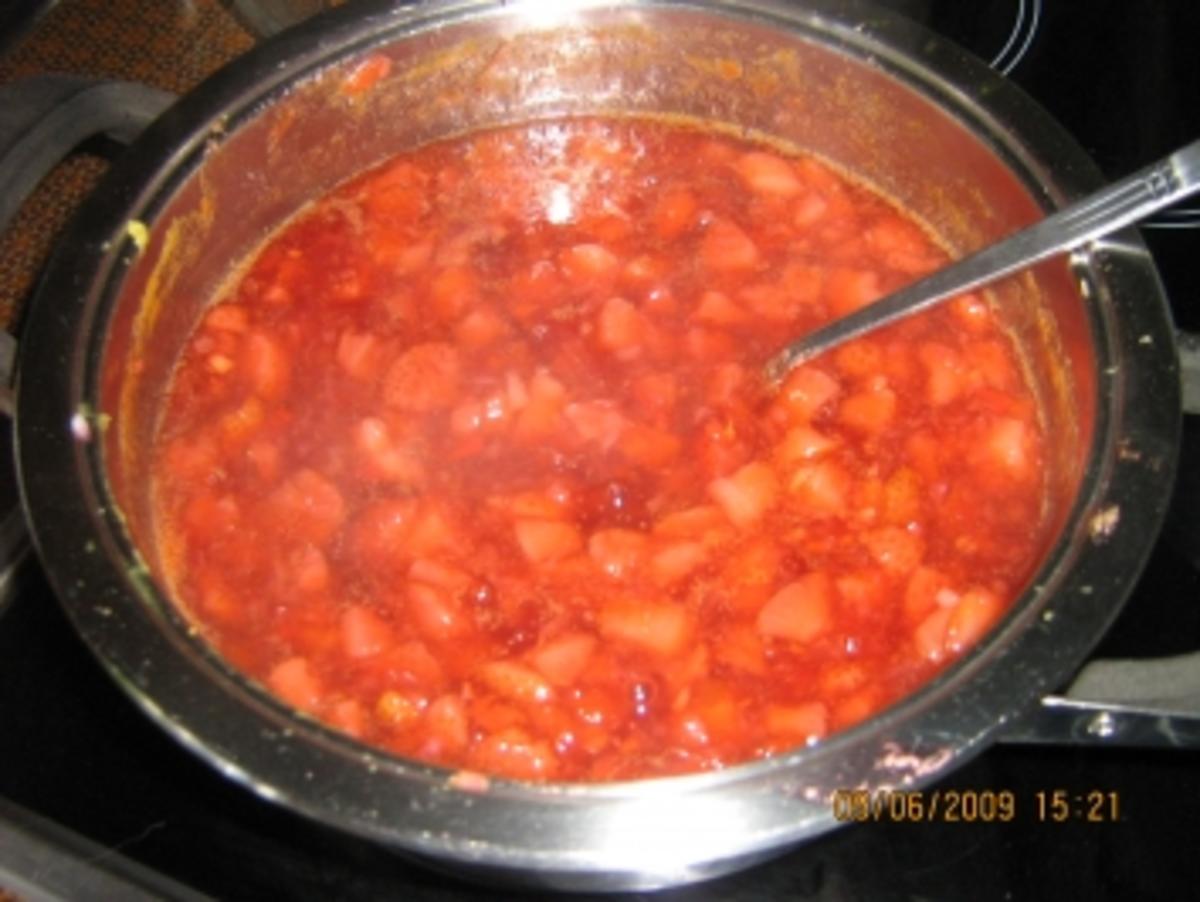 Erdbeer-Mango-Chutney - Rezept - Bild Nr. 5