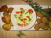 Ofenkartöffelchen mit Avocadodip - Rezept
