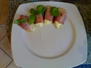 Antipasti - Mozzarella im Speck - Rezept