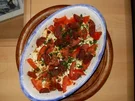Chorizo-Schafskäse-Tomaten-Gratin - Rezept