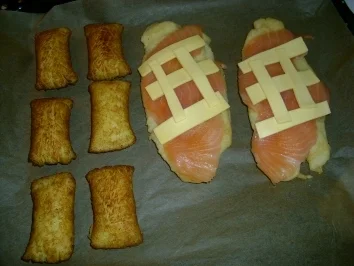 Fisch in Ketten mit viel jungem Gemüse>> - Rezept - Bild Nr. 2