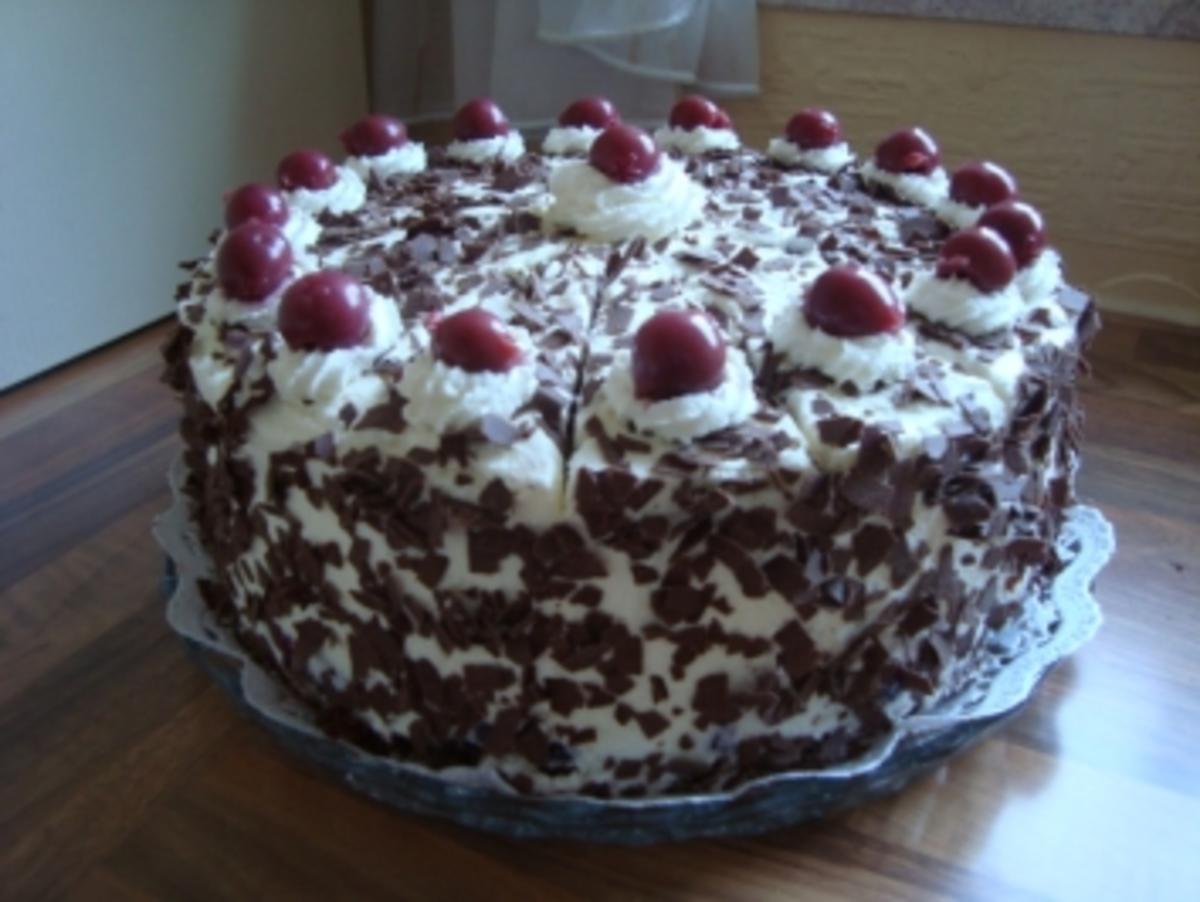 Bilder für *Kuchen - Schwarzwälder-Kirsch-Torte nach Dane's Art - Rezept