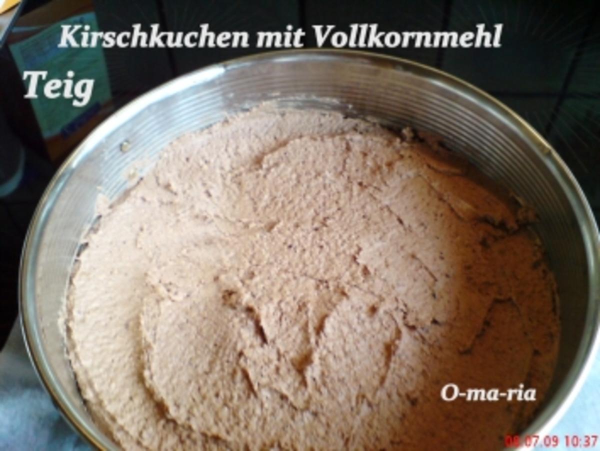 Kuchen  Kirschkuchen mit Vollkornmehl - Rezept - Bild Nr. 2