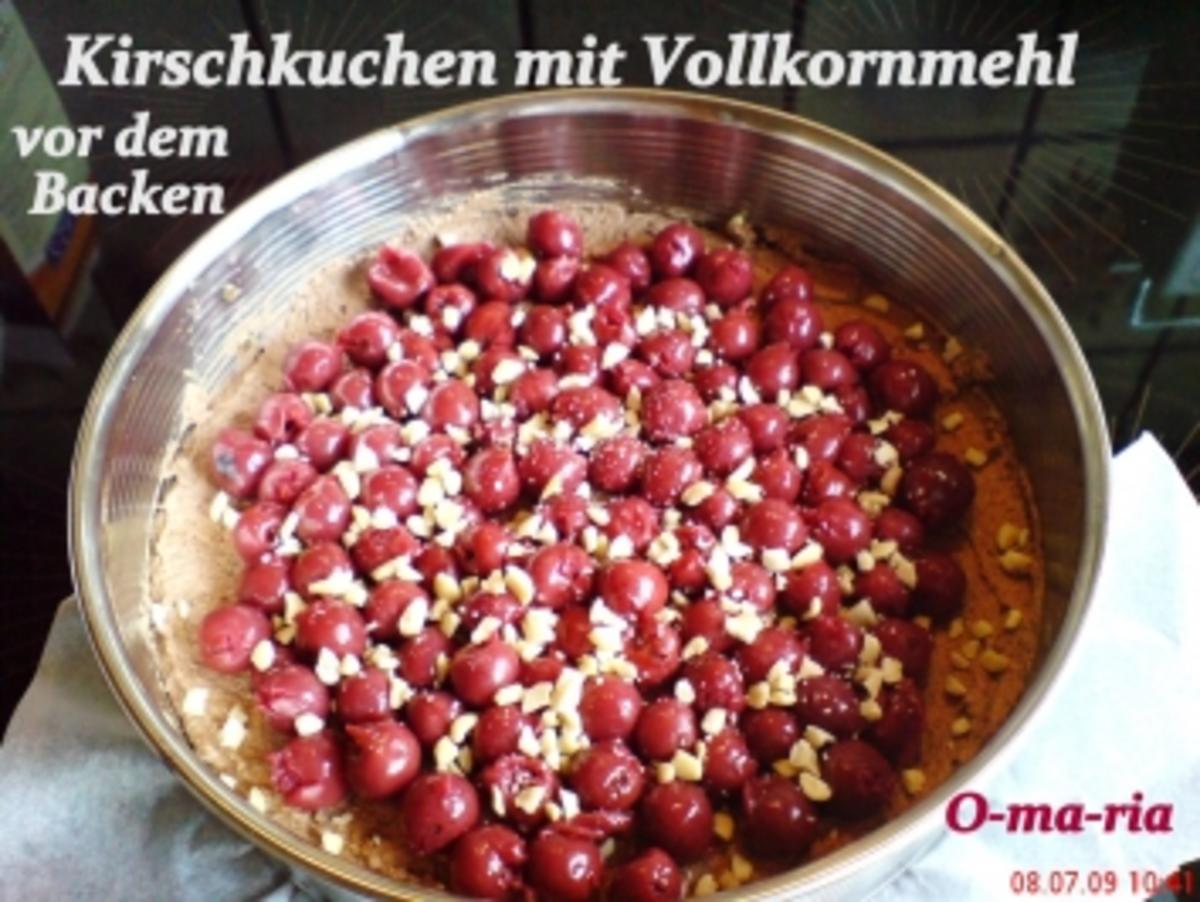 Kuchen  Kirschkuchen mit Vollkornmehl - Rezept - Bild Nr. 3