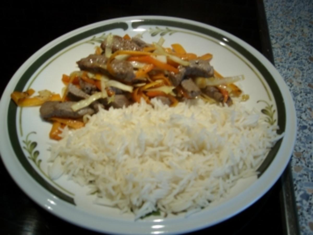 Einfaches Wok-Gericht - Rezept - Bild Nr. 3