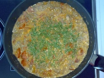 Rezept: ** aus dem Ofen ** Kartoffel - Hackfleischauflauf mit Schafskäse Bild Nr. 3 ** aus dem Ofen ** Kartoffel - Hackfleischauflauf mit Schafskäse - Rezept - Bild Nr. 3