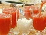 Rezept: Wassermelonenfrappé Wassermelonenfrappé - Rezept