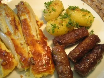 Rezept: Chicoree überbacken Chicoree überbacken - Rezept