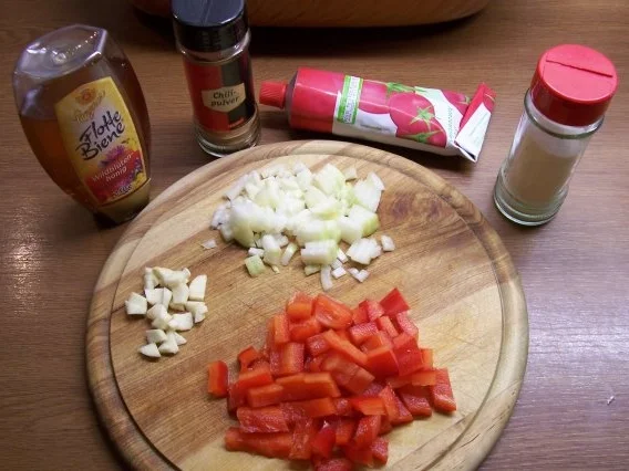 Huhn in Teufelssauce - Rezept