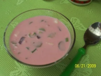 Suppe - Rote Bete-Suppe aus Litauen - Rezept