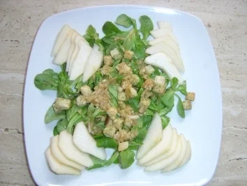 Feldsalat mit Birnen - Rezept - Bild Nr. 2