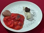 Mohnparfait mit beschwipsten Erdbeeren - Rezept - Bild Nr. 9