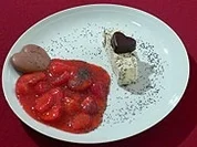 Mohnparfait mit beschwipsten Erdbeeren - Rezept - Bild Nr. 9