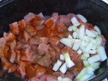 Chilli-Sahne-Gulasch - Rezept - Bild Nr. 4