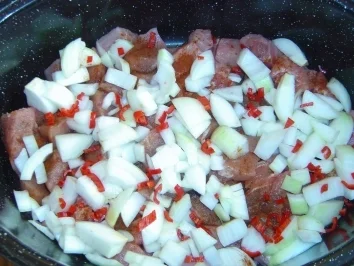 Chilli-Sahne-Gulasch - Rezept - Bild Nr. 5