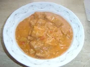 Chilli-Sahne-Gulasch - Rezept
