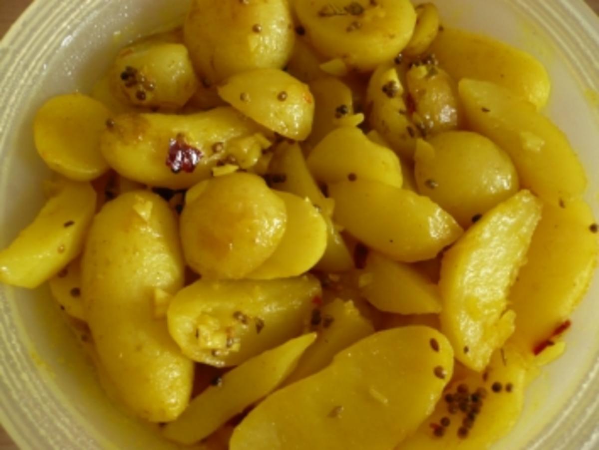 Chili- Senf-Kartoffeln - Rezept