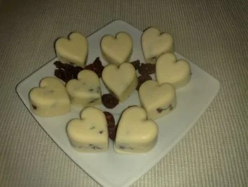 Flammende Schoko-Herzen - Rezept