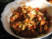 Rezept: Elkes-Hackfleischsalat Elkes-Hackfleischsalat - Rezept