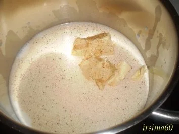 Frische Erbsensuppe mit Grießklöschen - Rezept - Bild Nr. 4