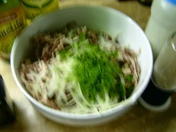 Rezept: schwäbischer Wurstsalat Bild Nr. 5 schwäbischer Wurstsalat - Rezept - Bild Nr. 5