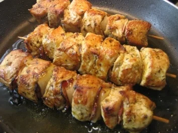 Schaschlik  fruchtig ... - Rezept