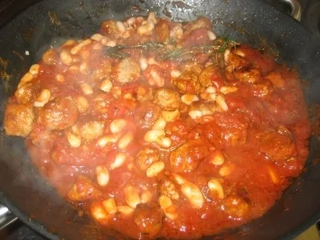 Rezept: Penne mit Salsiccia Bild Nr. 5 Penne mit Salsiccia - Rezept - Bild Nr. 5