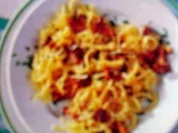 Spätzle Gratin mit Pfifferlingen - Rezept