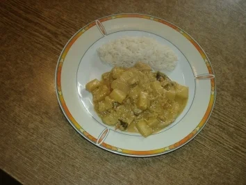 Rezept: Ananas - Putengeschnetzeltes Bild Nr. 2 Ananas - Putengeschnetzeltes - Rezept - Bild Nr. 2